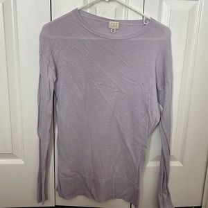 Size XS lavender sweater